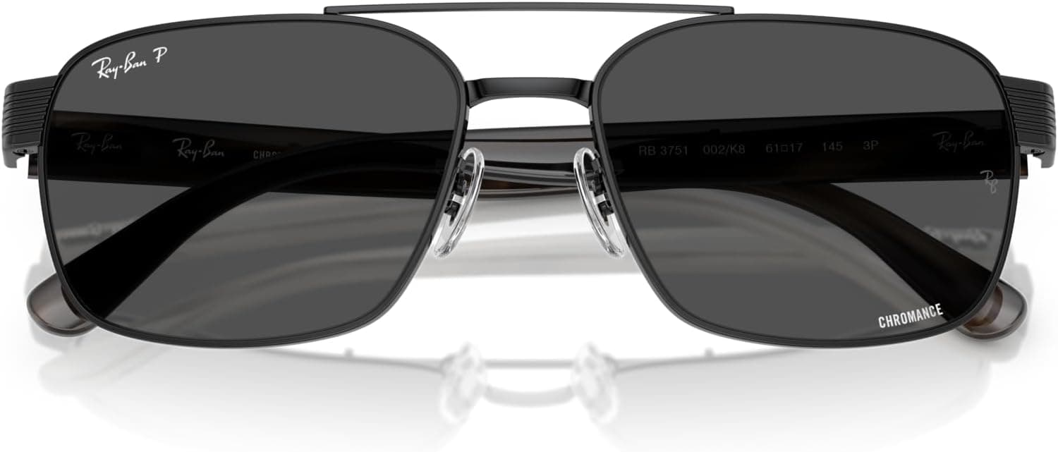عینک آفتابی Ray-Ban پلاریزه مربعی مدل RB3751CH عینک آفتابی Ray-Ban پلاریزه مربعی مدل RB3751CH
