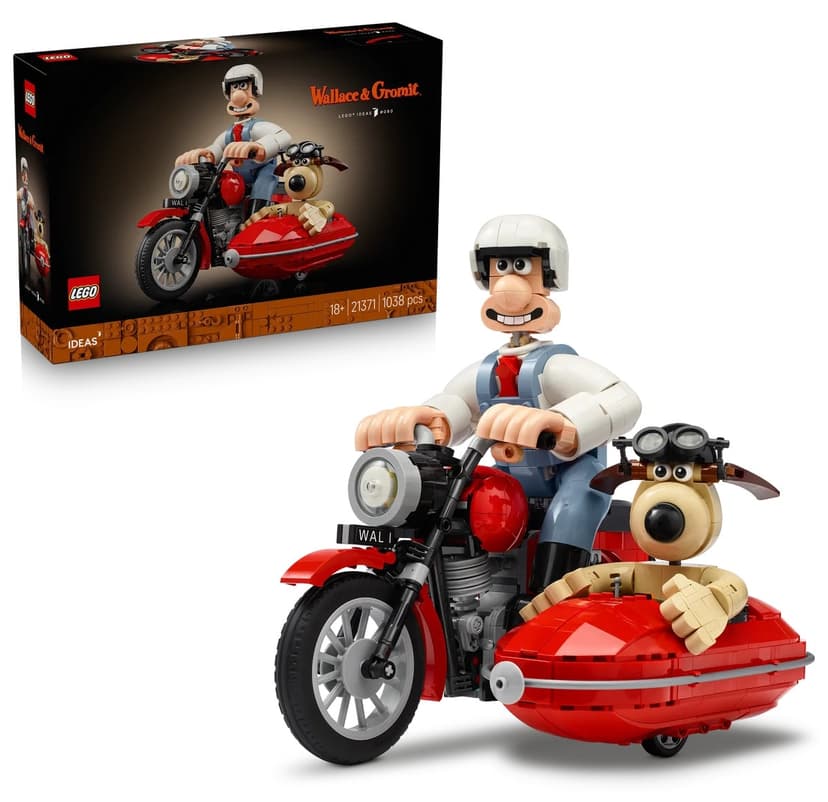 لگو Ideas Wallace & Gromit مدل 21371 کلکسیونی دکوری 1038 قطعه لگو Ideas Wallace & Gromit مدل 21371 کلکسیونی دکوری 1038 قطعه