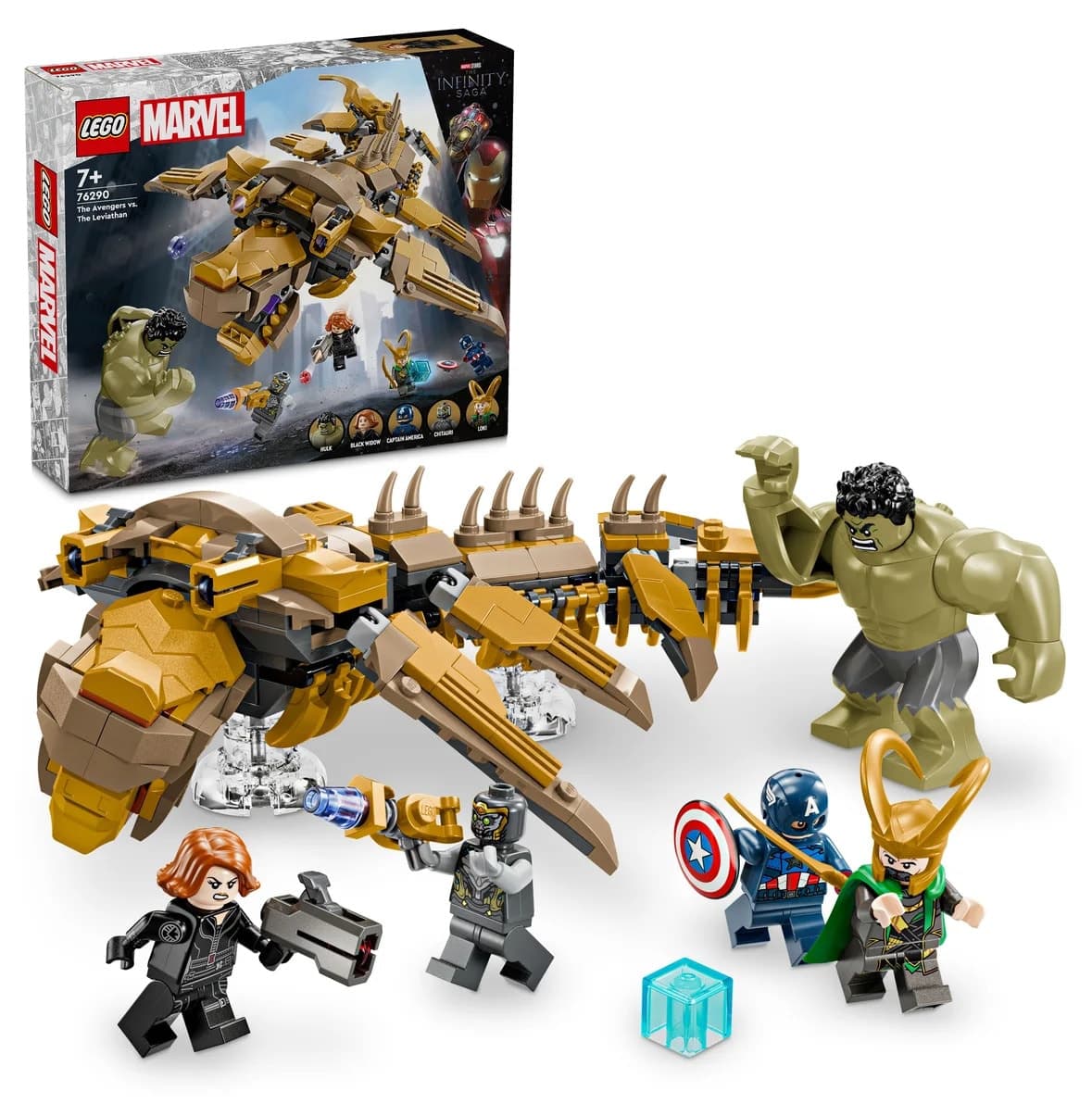 لگو Marvel Avengers خلاقانه علیه Leviathan مدل 76290 347P لگو Marvel Avengers خلاقانه علیه Leviathan مدل 76290 347P