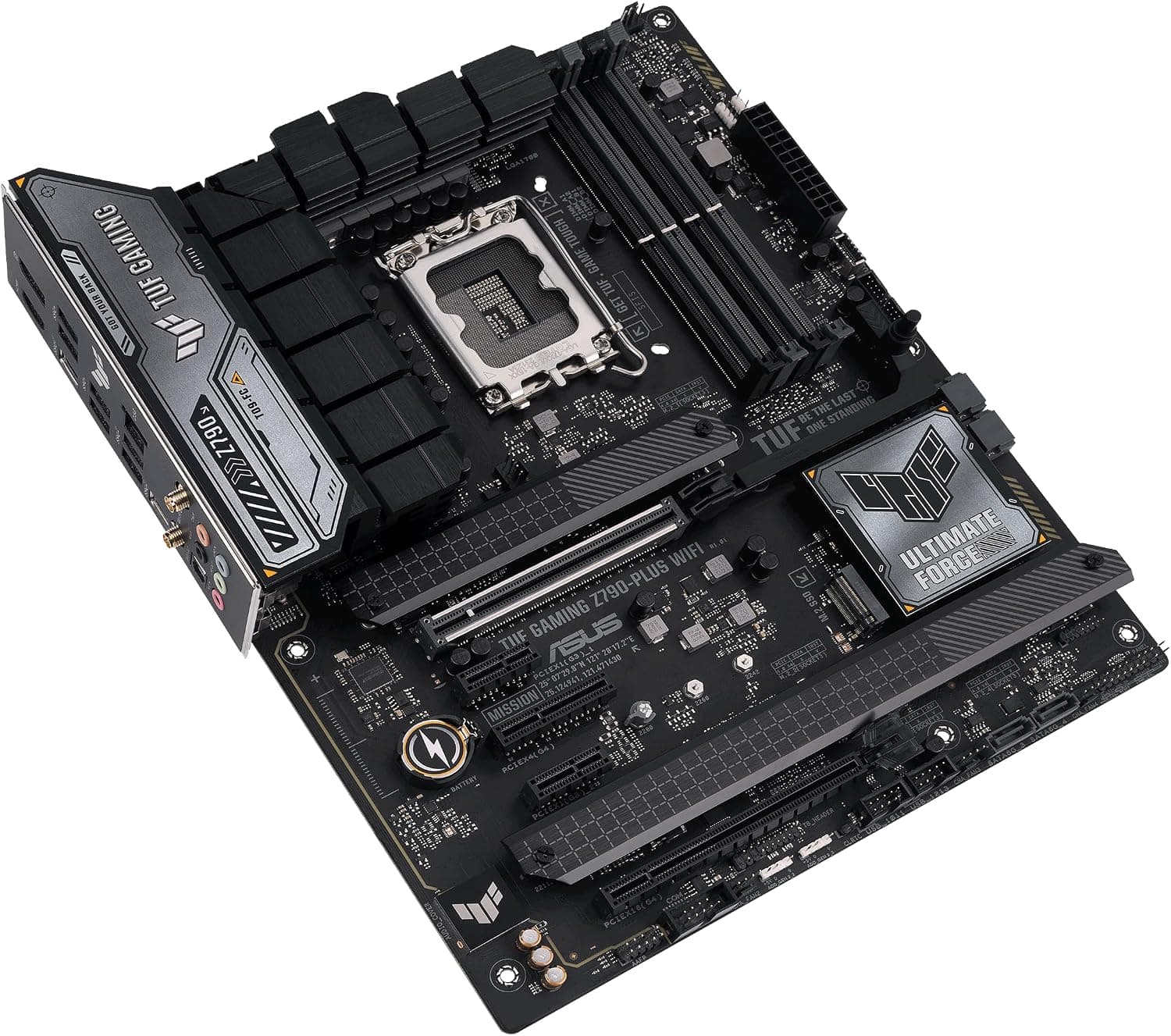 مادربرد ASUS مدل TUF Gaming Z790-Plus WiFi سوکت LGA 1700 DDR4 مشکی مادربرد ASUS مدل TUF Gaming Z790-Plus WiFi سوکت LGA 1700 DDR4 مشکی