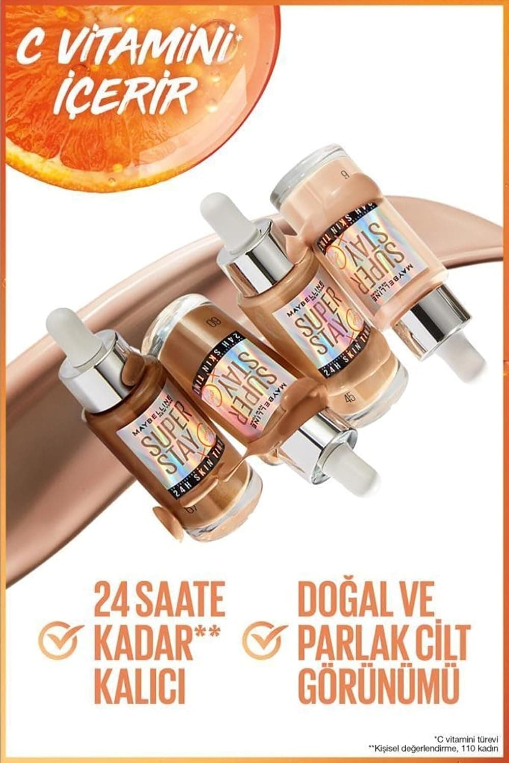 ست آرایشی MAYBELLINE New York شامل ریمل Falsies Surreal و کرمپودر Super Stay Skin Tint رنگ 03 ست آرایشی MAYBELLINE New York شامل ریمل Falsies Surreal و کرمپودر Super Stay Skin Tint رنگ 03