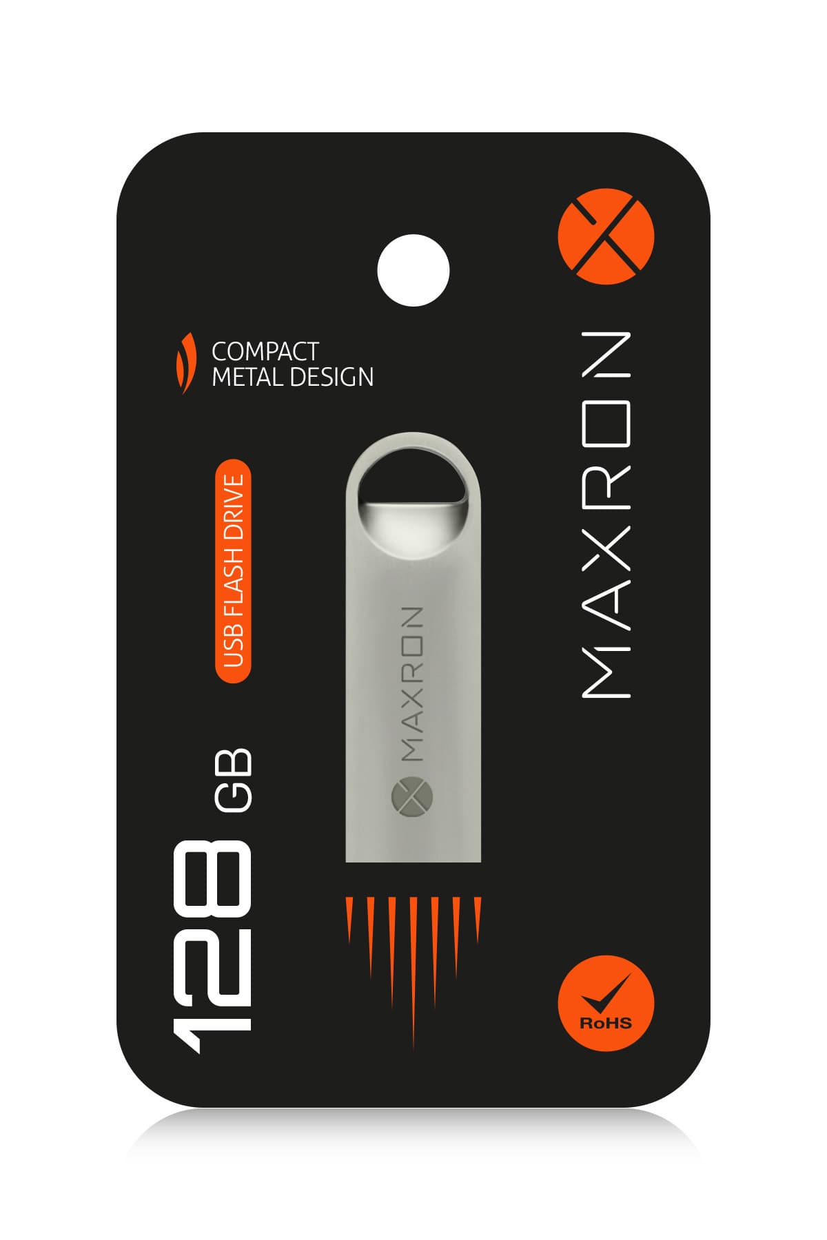 فلش مموری USB Maxron با ظرفیت 128 GB بدنه فلزی مدل Data Traveler فلش مموری USB Maxron با ظرفیت 128 GB بدنه فلزی مدل Data Traveler