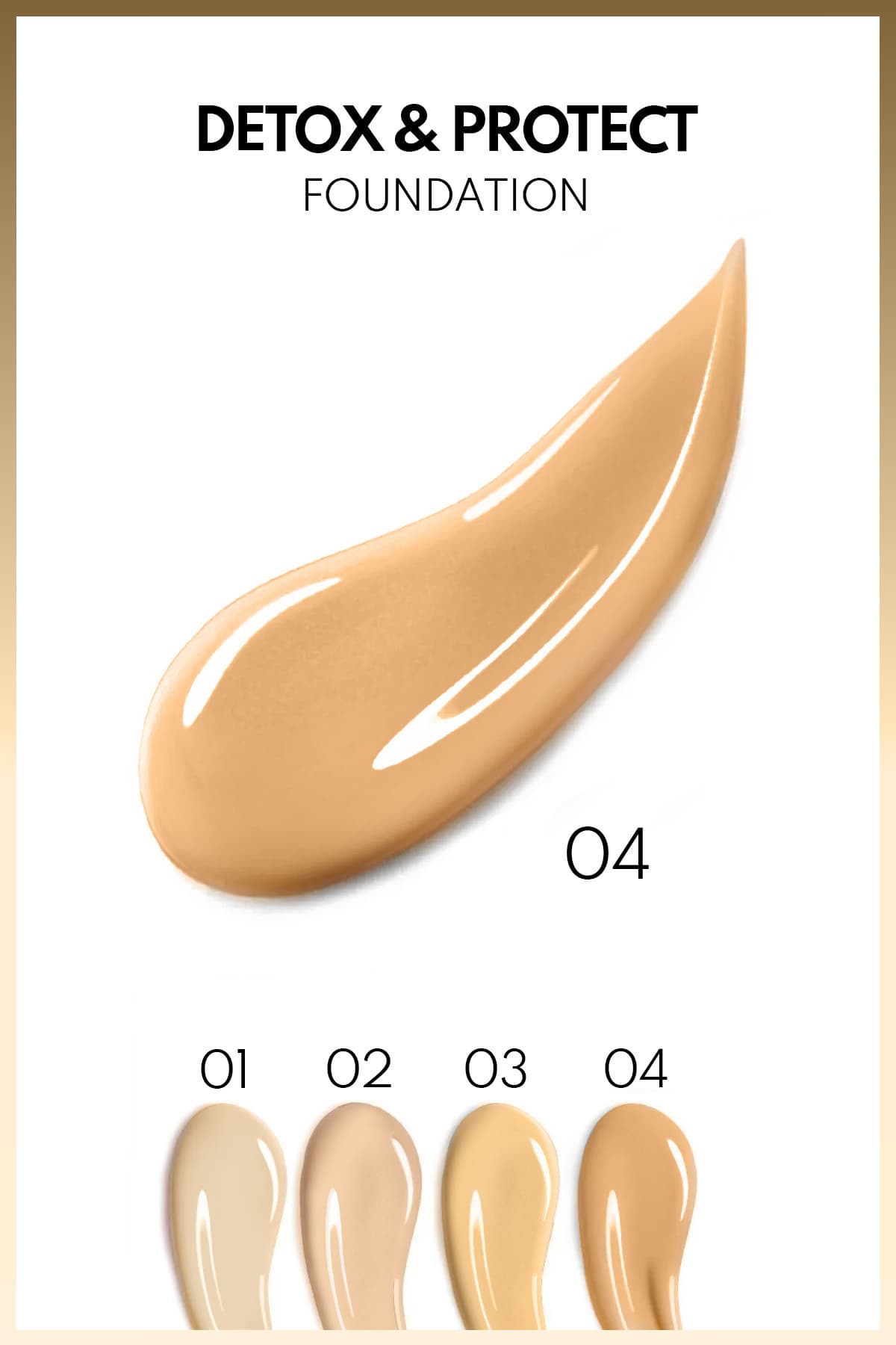 فوندیشن Note Cosmetics Detox & Protect SPF 15 پوشش قوی ساتن مدل 04 Sand فوندیشن Note Cosmetics Detox & Protect SPF 15 پوشش قوی ساتن مدل 04 Sand