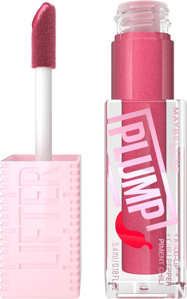 گلوس لب MAYBELLINE Lifter Gloss حجمدهنده فلفل چیلی Maxi-Lip 5% Mauve Bite گلوس لب MAYBELLINE Lifter Gloss حجمدهنده فلفل چیلی Maxi-Lip 5% Mauve Bite