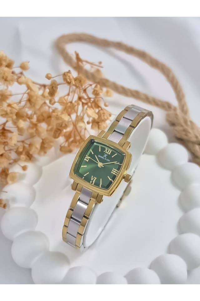 ساعت مچی زنانه Daniel Klein صفحه مربعی شیشه گنبدی ارقام رومی مدل DKE.1.10839 ساعت مچی زنانه Daniel Klein صفحه مربعی شیشه گنبدی ارقام رومی مدل DKE.1.10839
