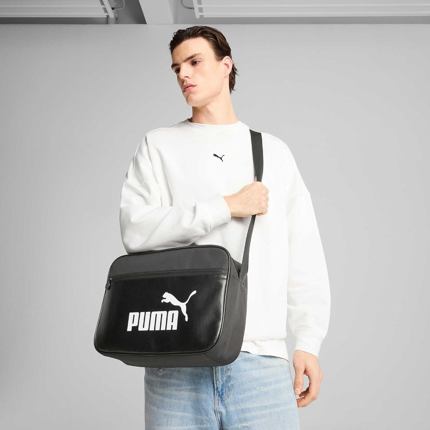 کیف دوشی PUMA Campus 14.5L متوسط Reporter کیف دوشی PUMA Campus 14.5L متوسط Reporter