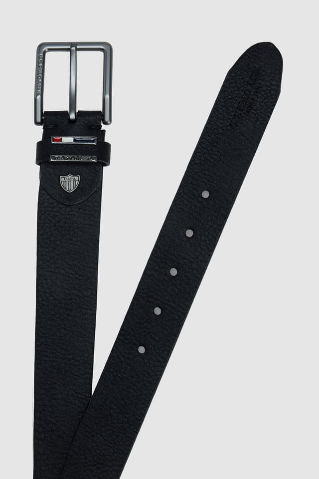 کمربند مردانه U.S. Polo Assn. مشکی مدل 50322598-VR046 کمربند مردانه U.S. Polo Assn. مشکی مدل 50322598-VR046