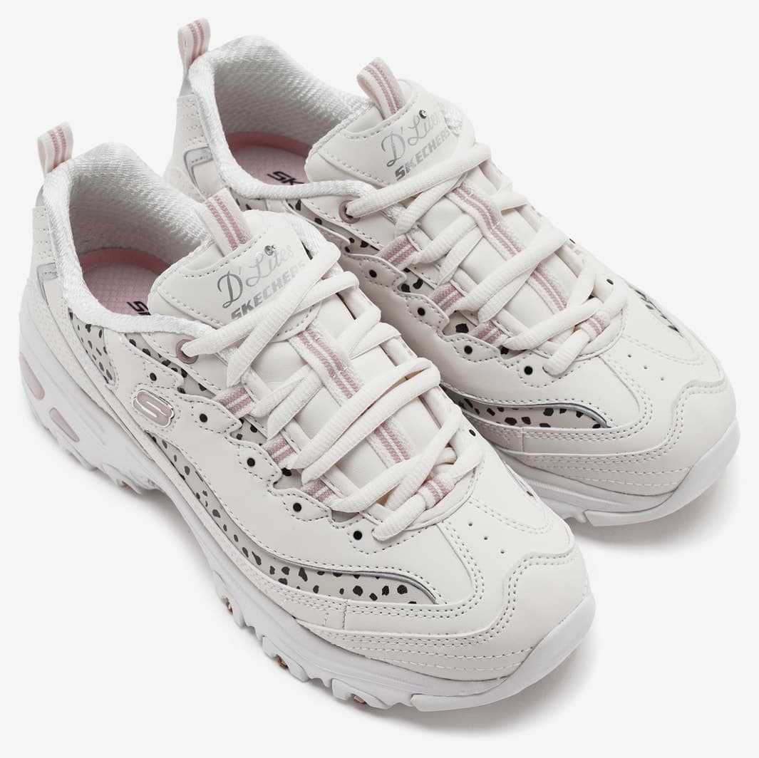 کفش ورزشی زنانه Skechers D LİTES مدل 150236OFPK کفش ورزشی زنانه Skechers D LİTES مدل 150236OFPK
