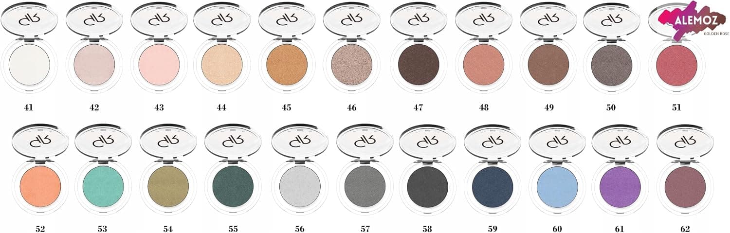 سایه چشم Golden Rose Soft Color تک رنگ شیمری مدل 87 1 بسته سایه چشم Golden Rose Soft Color تک رنگ شیمری مدل 87 1 بسته