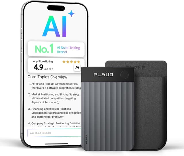 Plaud Note Pro هوش مصنوعی مشکی Plaud Note Pro هوش مصنوعی مشکی