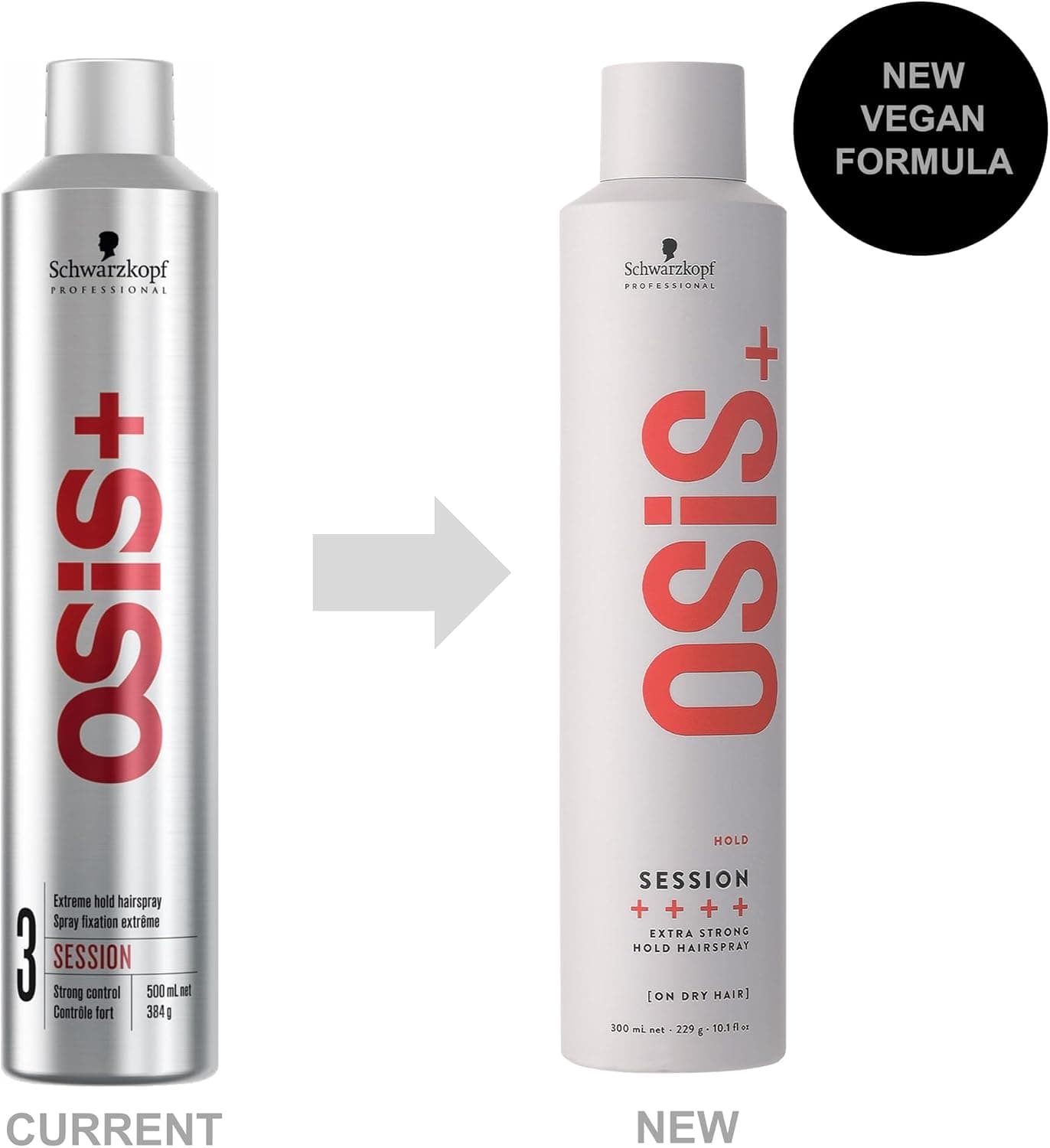 اسپری حالتدهنده مو OSiS+ نگهدارنده فوق قوی Session 300ml اسپری حالتدهنده مو OSiS+ نگهدارنده فوق قوی Session 300ml