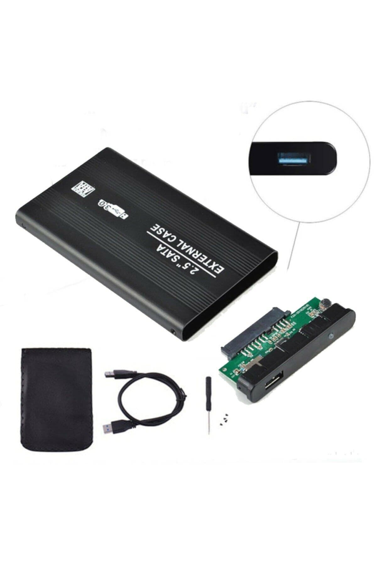 قاب هارددیسک 2.5 اینچی HDD/SSD، SATA و USB 3.0 MAXGO آلومینیومی مشکی با کاور مدل 2126s، 5 Gbps قاب هارددیسک 2.5 اینچی HDD/SSD، SATA و USB 3.0 MAXGO آلومینیومی مشکی با کاور مدل 2126s، 5 Gbps