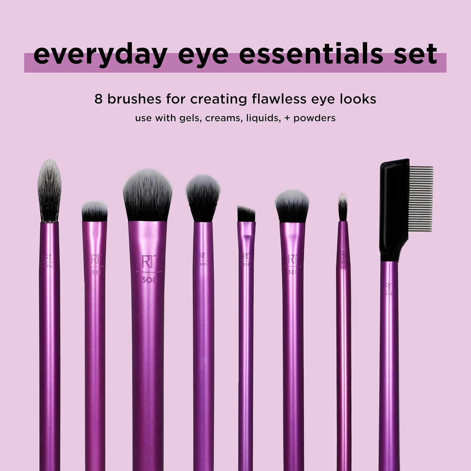 ست لوازم چشم REAL TECHNIQUES Everyday Eye Essentials مدل RT-1991 ست لوازم چشم REAL TECHNIQUES Everyday Eye Essentials مدل RT-1991