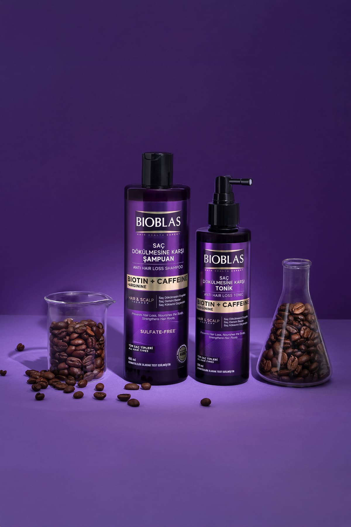 تونیک ضد ریزش مو Bioblas حاوی بیوتین و کافئین 200 ml تونیک ضد ریزش مو Bioblas حاوی بیوتین و کافئین 200 ml