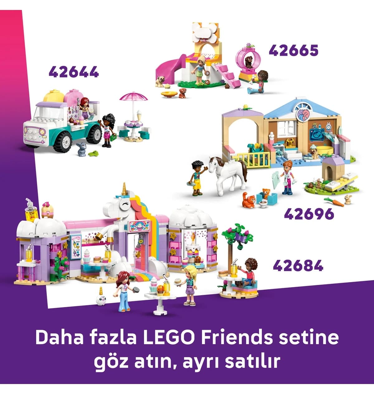 لگو Friends ارابه اسب تکشاخ مدل 42675 67 قطعه لگو Friends ارابه اسب تکشاخ مدل 42675 67 قطعه
