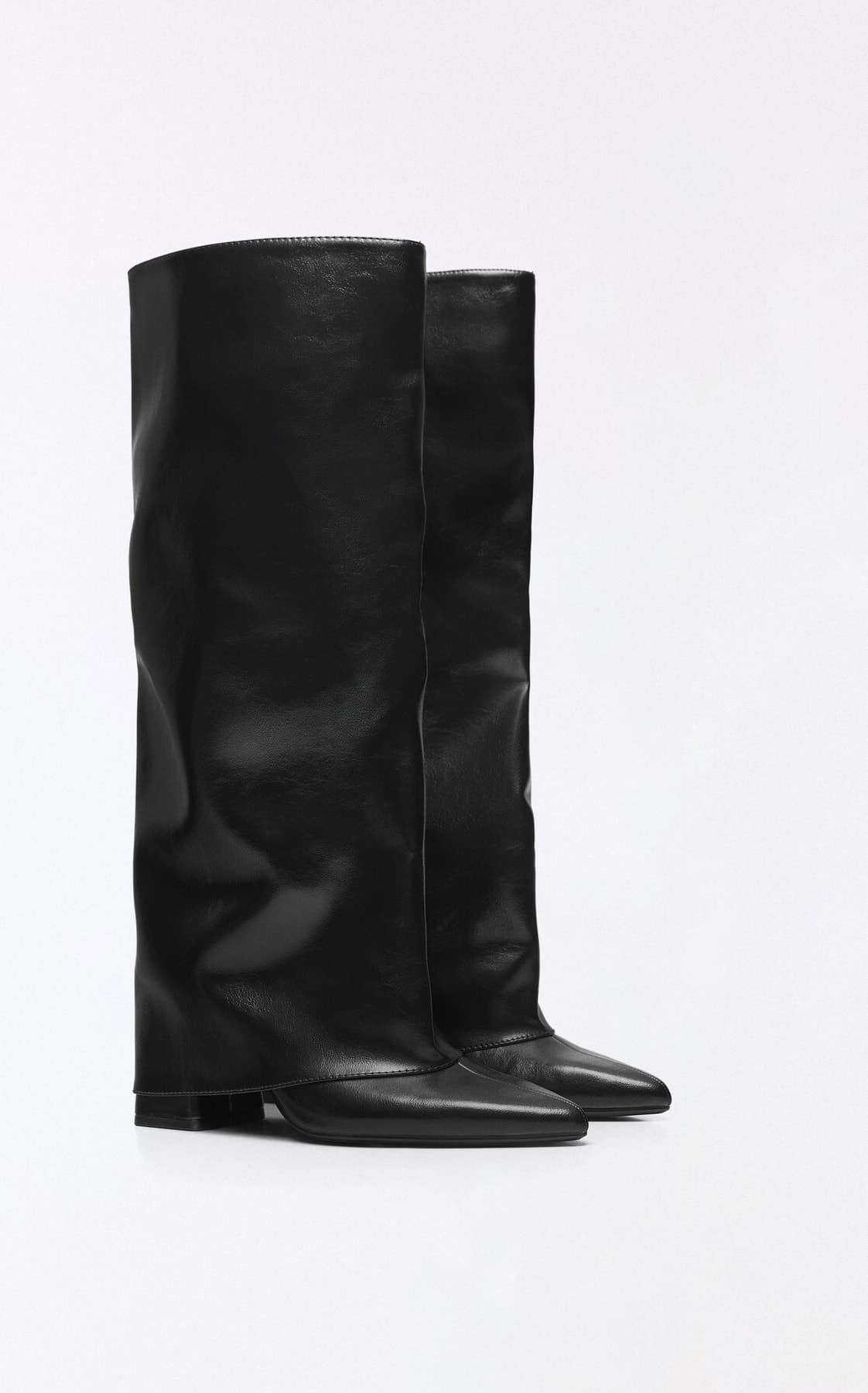 بوت زنانه Bershka پاشنهدار بوت زنانه Bershka پاشنهدار