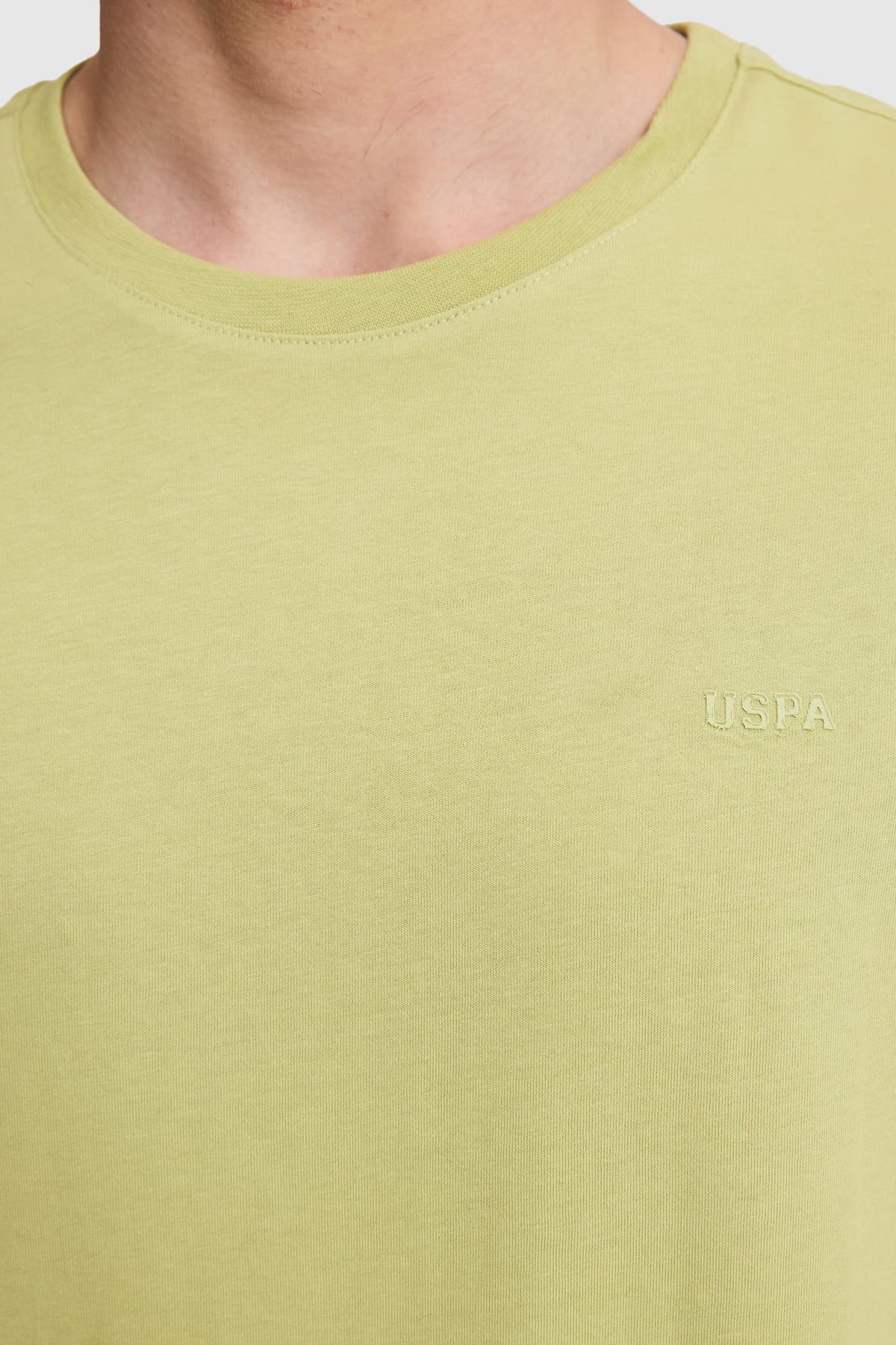 تیشرت مردانه U.S. Polo Assn. سبز فیت معمولی یقه گرد بیسیک مدل 50327022-VR016 تیشرت مردانه U.S. Polo Assn. سبز فیت معمولی یقه گرد بیسیک مدل 50327022-VR016