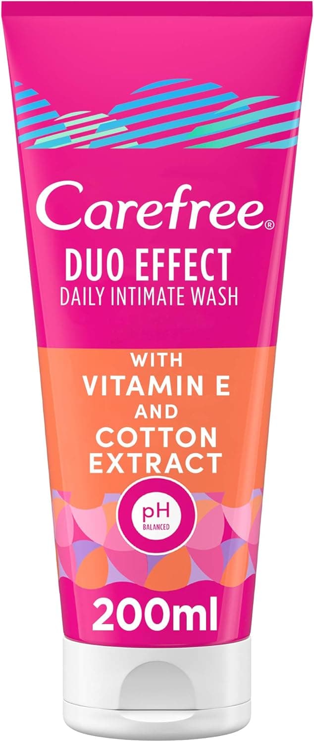شوینده بهداشتی بانوان Carefree Duo Effect روزانه با چای سبز و آلوئهورا 200ml شوینده بهداشتی بانوان Carefree Duo Effect روزانه با چای سبز و آلوئهورا 200ml