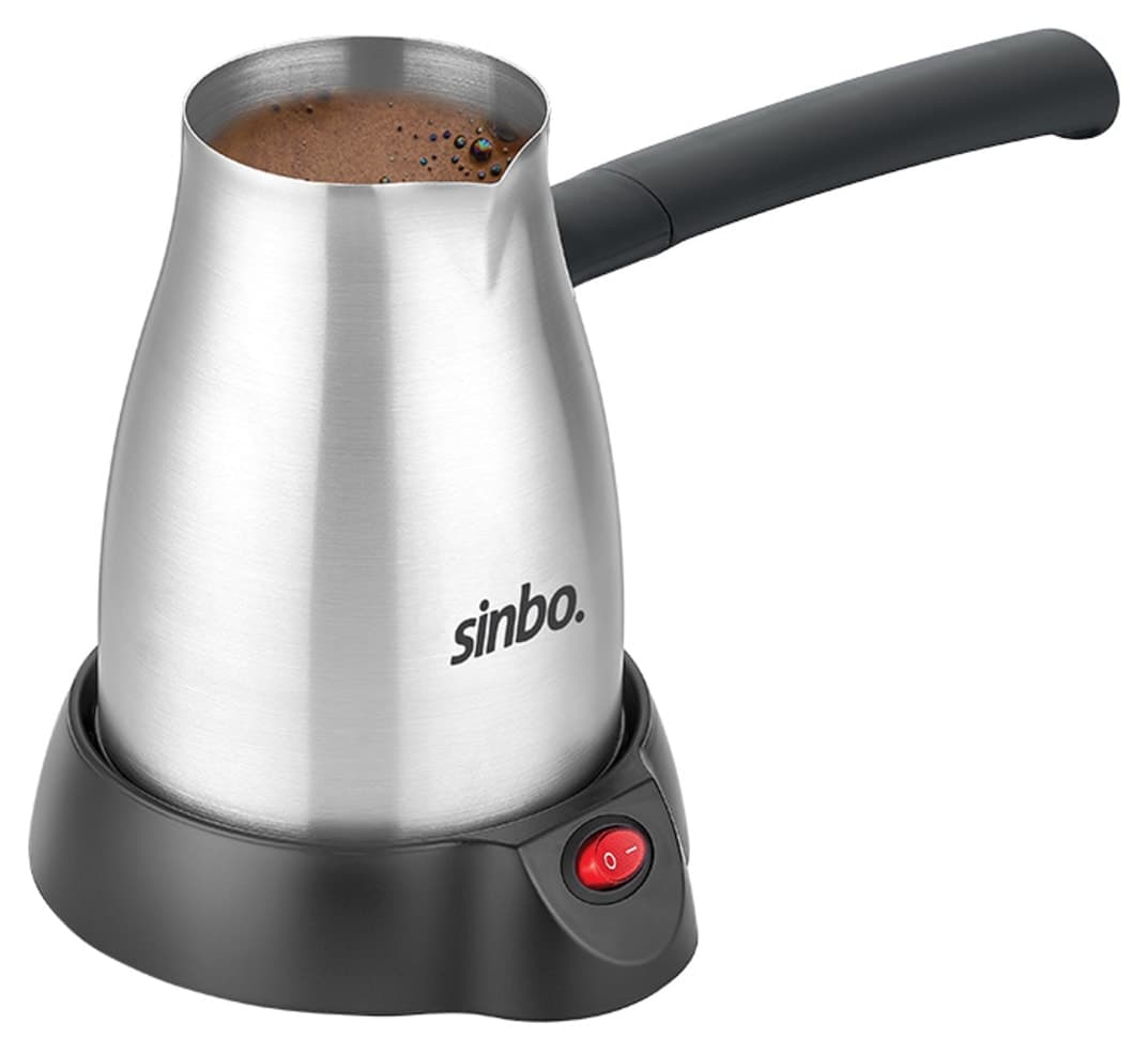 قهوهجوش برقی Sinbo استیل ضدزنگ 400 میلیلیتری ۵ فنجانی ۳۶۰ درجه چرخشی مدل SCM-2967 قهوهجوش برقی Sinbo استیل ضدزنگ 400 میلیلیتری ۵ فنجانی ۳۶۰ درجه چرخشی مدل SCM-2967