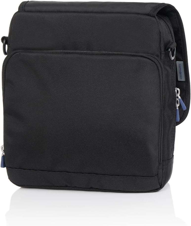 کیف Samsonite پلیاستر 100% مشکی با بند شانهای جداشونده مدل Excursion کیف Samsonite پلیاستر 100% مشکی با بند شانهای جداشونده مدل Excursion