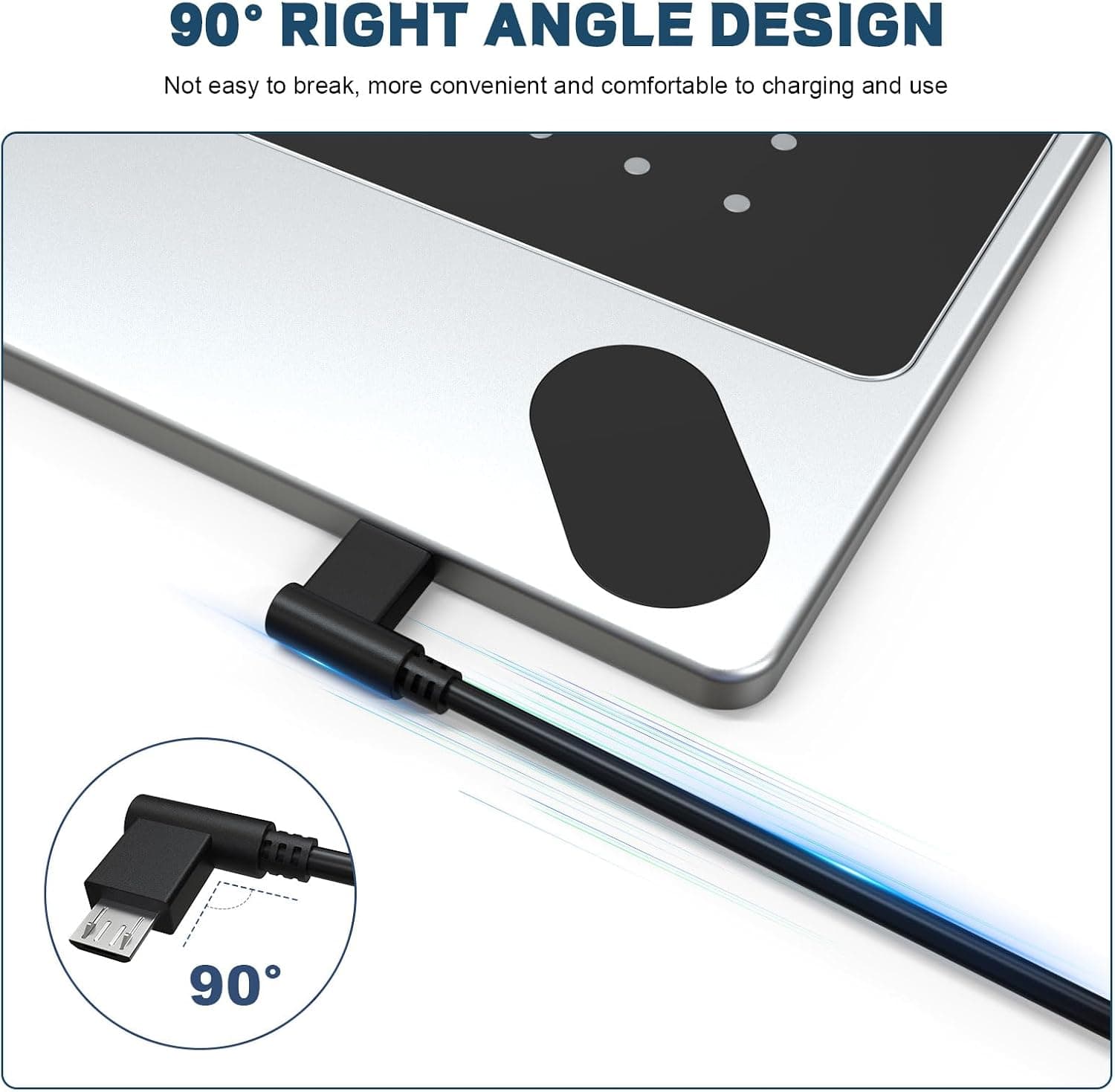 کابل شارژ Micro USB Arzweyk سازگار با تبلتهای Wacom Intuos Bamboo 1.7m کابل شارژ Micro USB Arzweyk سازگار با تبلتهای Wacom Intuos Bamboo 1.7m
