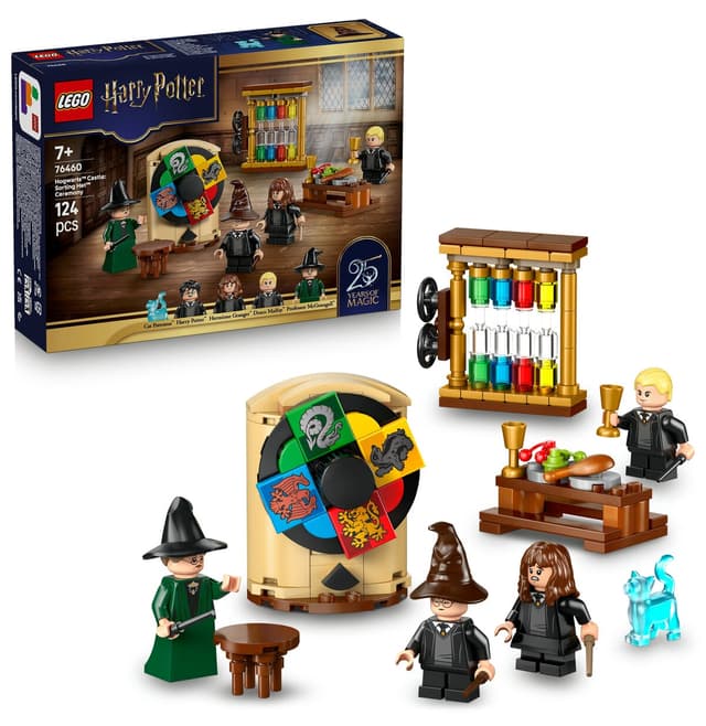 لگو 76460 Harry Potter مناسب 7+ قلعه Hogwarts، مراسم کلاه گروهبندی 124P لگو 76460 Harry Potter مناسب 7+ قلعه Hogwarts، مراسم کلاه گروهبندی 124P
