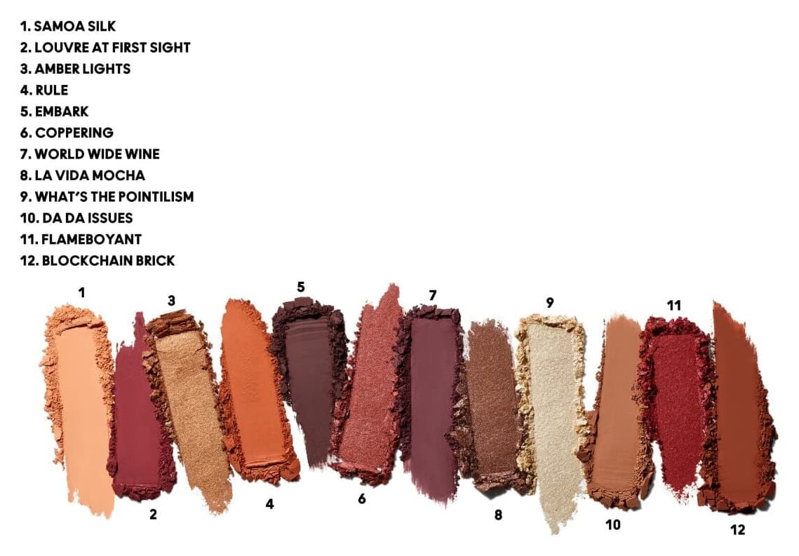 پالت سایه چشم Mac Connect In Colour 12 تایی Future Flame 12.2g پالت سایه چشم Mac Connect In Colour 12 تایی Future Flame 12.2g