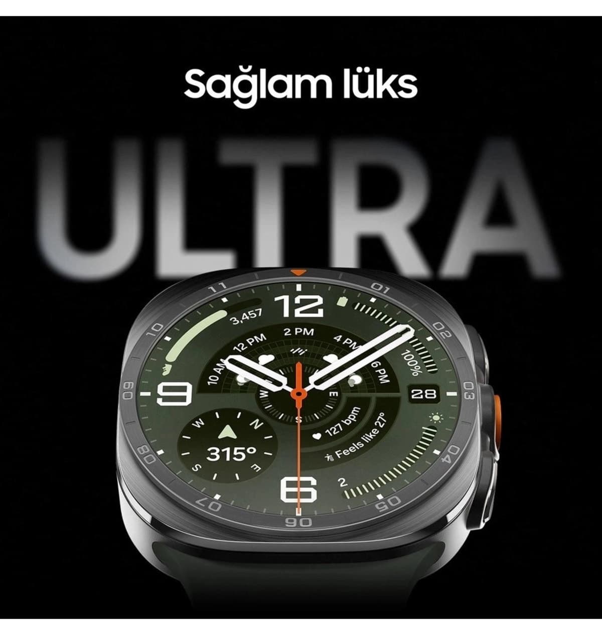 ساعت هوشمند Samsung Galaxy Watch Ultra2 خاکستری تیتانیومی بلوتوث ساعت هوشمند Samsung Galaxy Watch Ultra2 خاکستری تیتانیومی بلوتوث