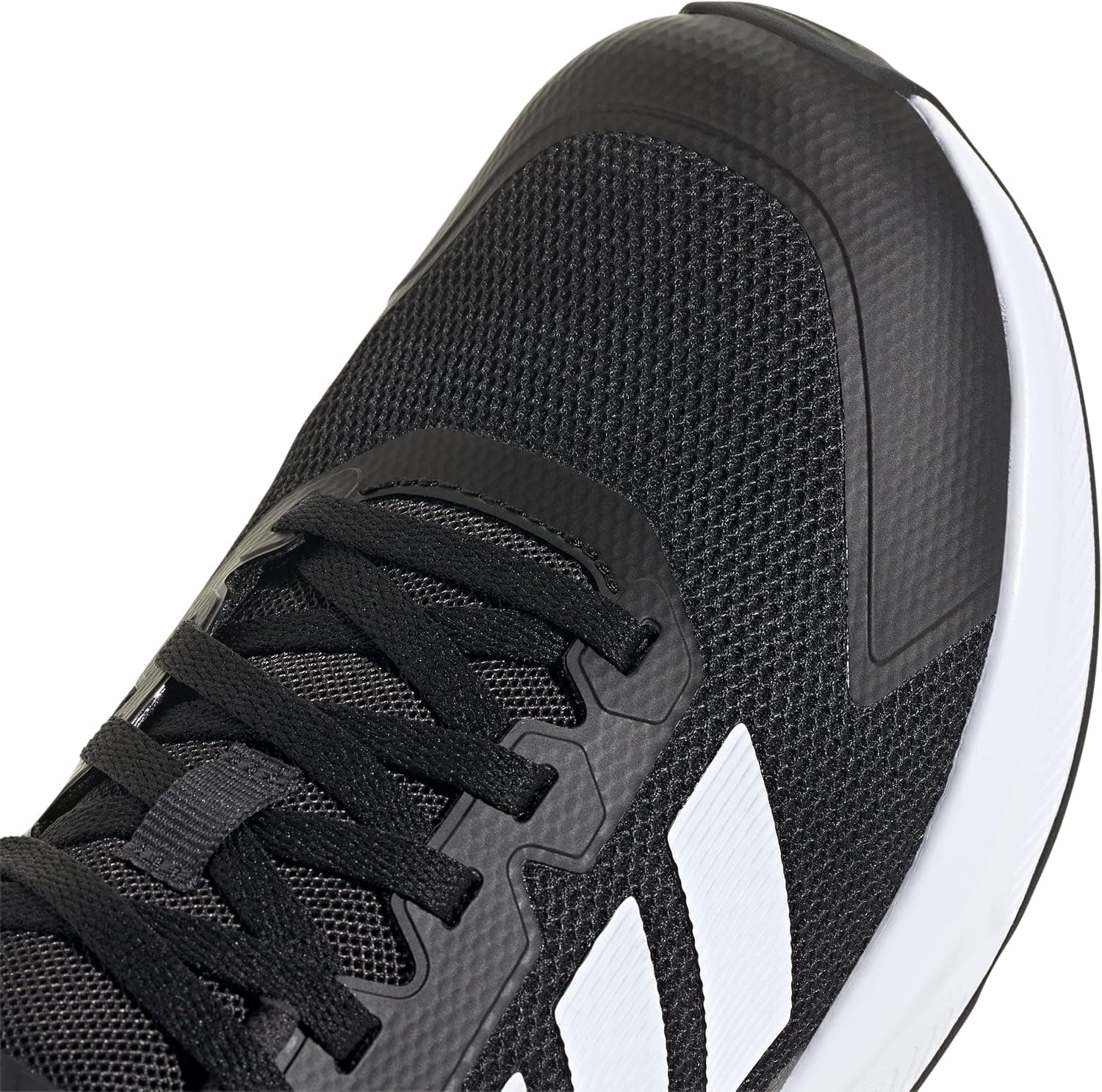 کفش بچگانه یونیسکس adidas مدل FortaRun 4.0 J با زیره کوتاه، مشکی/سفید/ذغالی، 37 1/3 کفش بچگانه یونیسکس adidas مدل FortaRun 4.0 J با زیره کوتاه، مشکی/سفید/ذغالی، 37 1/3