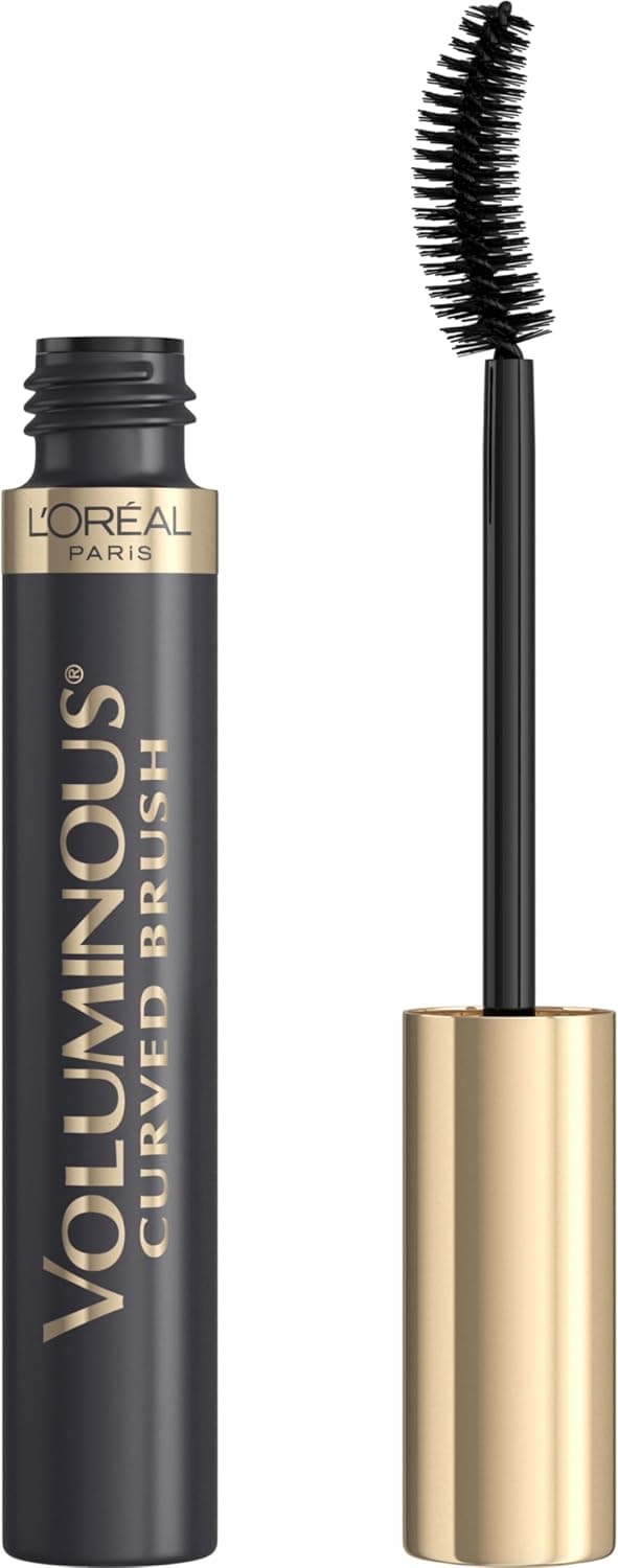 ریمل L'Oréal Paris Voluminous Original برس منحنی مشکی قهوهای 0.28 Fl Oz ریمل L'Oréal Paris Voluminous Original برس منحنی مشکی قهوهای 0.28 Fl Oz