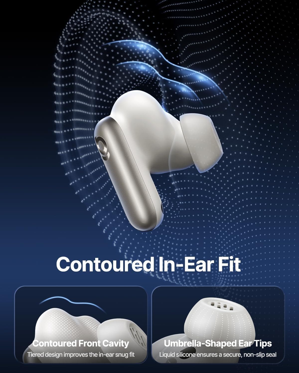 هدفون بلوتوث Baseus مجهز به ANC با فناوری صدای Bose، Dolby Audio و 6 میکروفون هدفون بلوتوث Baseus مجهز به ANC با فناوری صدای Bose، Dolby Audio و 6 میکروفون