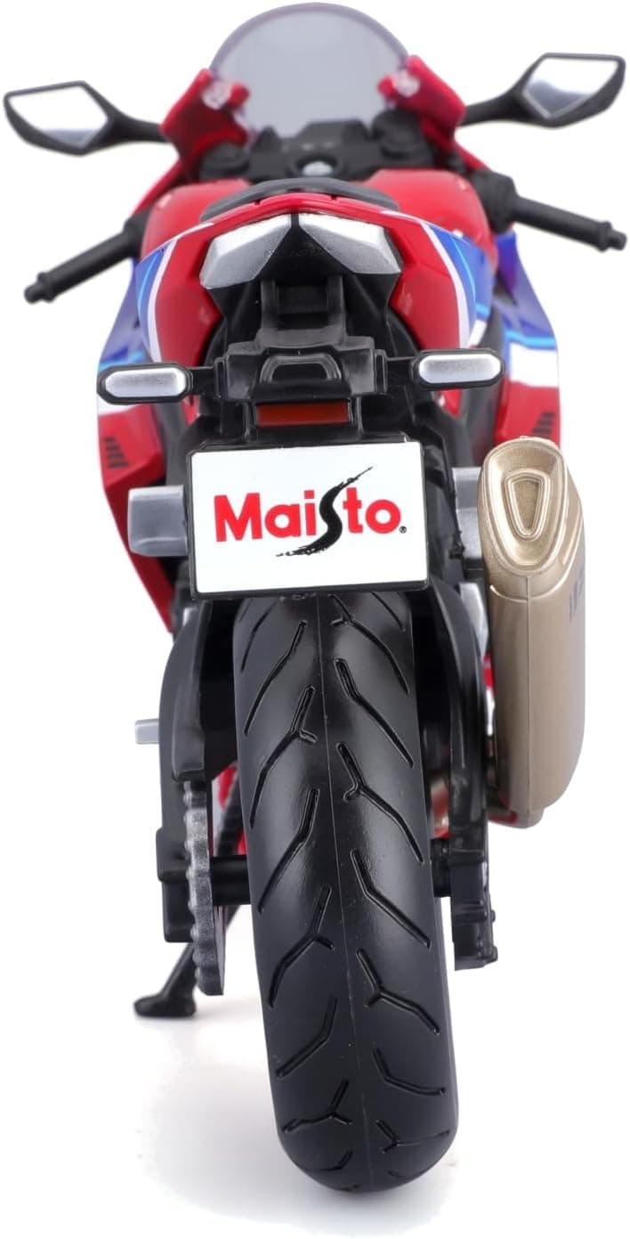 ماکت موتورسیکلت Maisto Honda CBR 1000RR-R Fireblade مقیاس 1:12 با سیستم تعلیق و جک بغل تاشو قرمز/آبی 17 cm مدل 5-20099 ماکت موتورسیکلت Maisto Honda CBR 1000RR-R Fireblade مقیاس 1:12 با سیستم تعلیق و جک بغل تاشو قرمز/آبی 17 cm مدل 5-20099