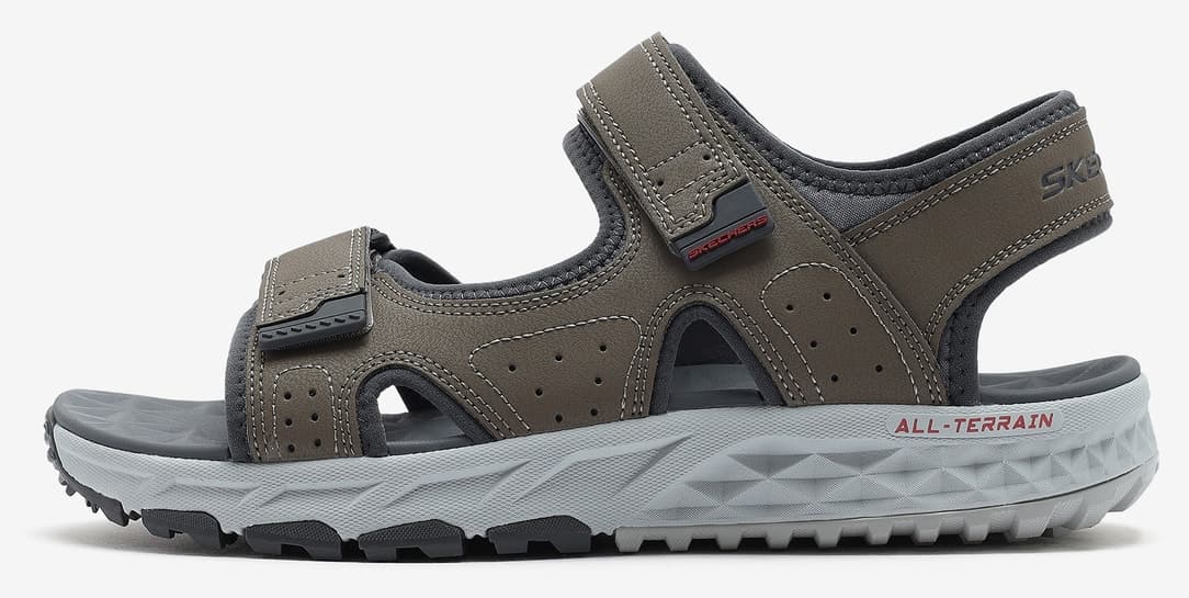 صندل مردانه Skechers Escape Plan Trail Sandal-Forever Pursuit طبیعی/خاکستری مدل 237588 NTGY صندل مردانه Skechers Escape Plan Trail Sandal-Forever Pursuit طبیعی/خاکستری مدل 237588 NTGY