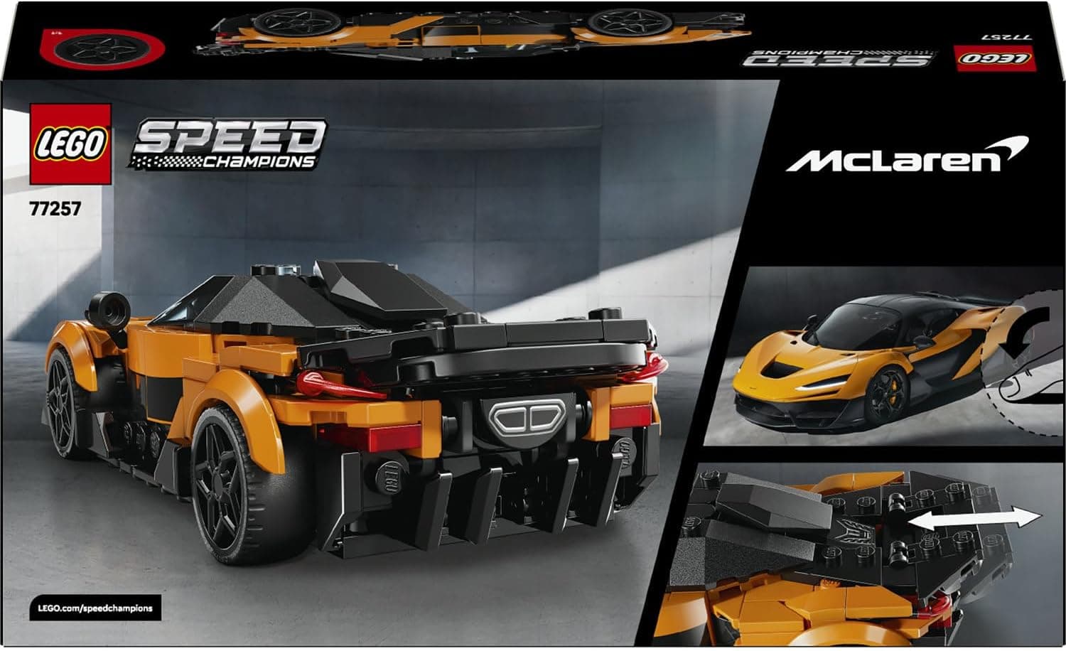 لگو Speed Champions McLaren W1 ماشین ساختنی مدل 77257 لگو Speed Champions McLaren W1 ماشین ساختنی مدل 77257