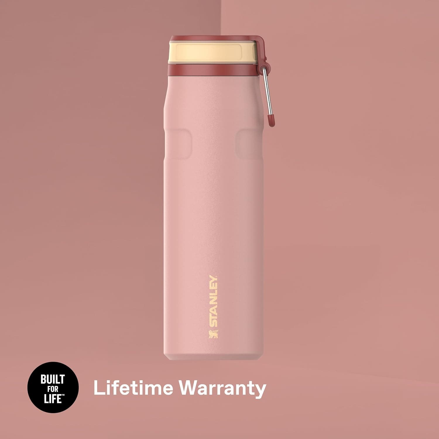 بطری آب عایقدار Stanley مدل The IceFlow Twist & Flip، استیل ضدزنگ، Peach Rose، 0.7 Litre بطری آب عایقدار Stanley مدل The IceFlow Twist & Flip، استیل ضدزنگ، Peach Rose، 0.7 Litre
