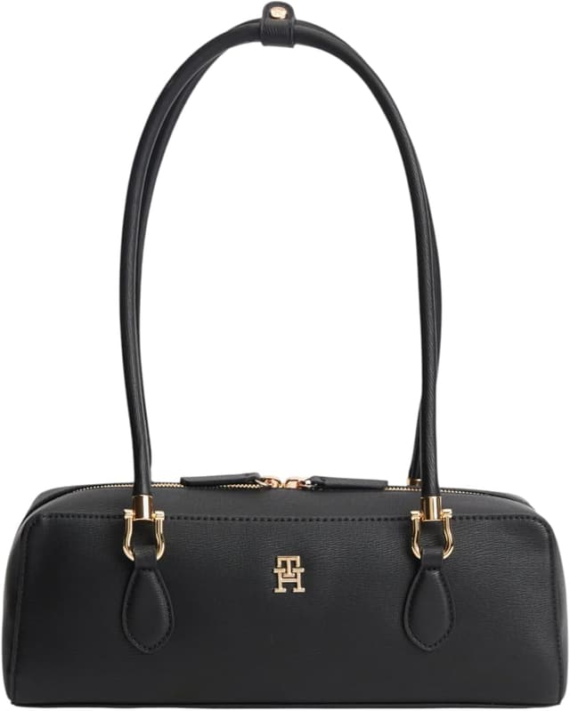کیف دوشی زنانه Tommy Hilfiger مشکی مدل TH GRACE کیف دوشی زنانه Tommy Hilfiger مشکی مدل TH GRACE
