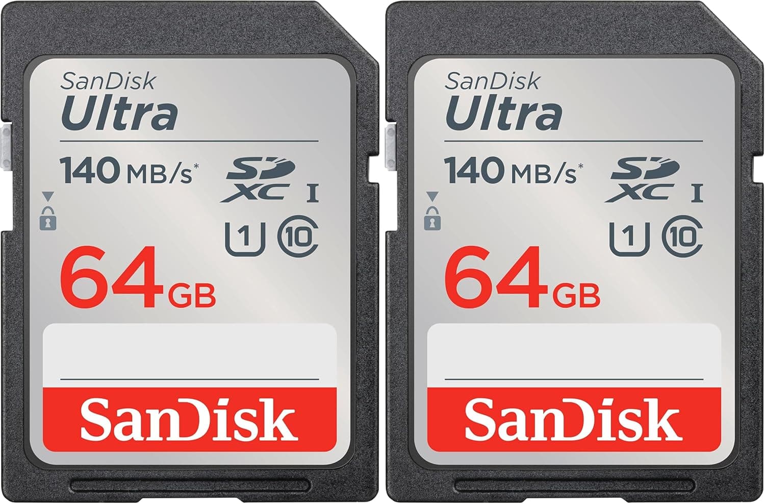 کارت حافظه SanDisk Ultra SDXC ظرفیت 64 GB Class 10 UHSI 140 MBs کارت حافظه SanDisk Ultra SDXC ظرفیت 64 GB Class 10 UHSI 140 MBs