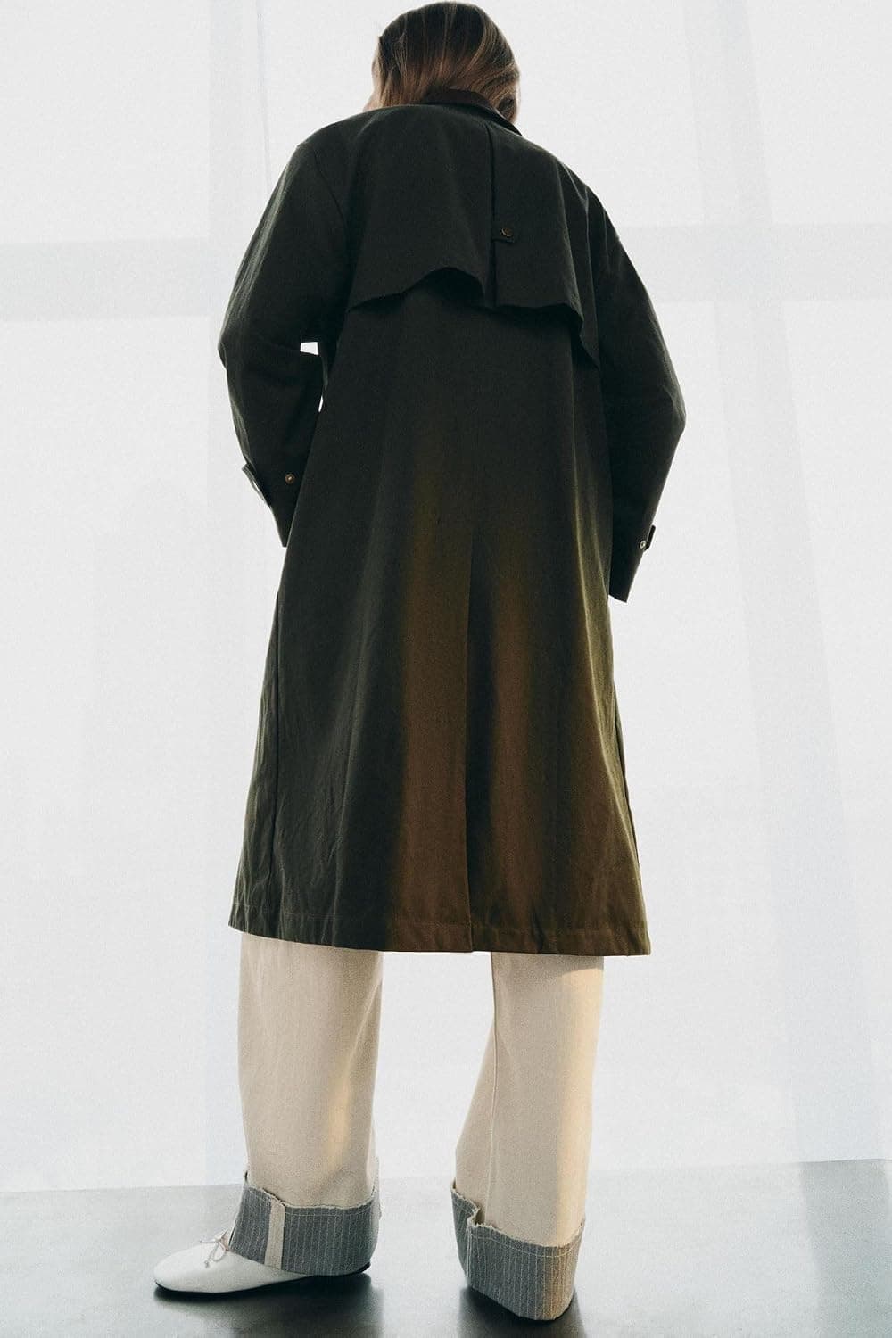 ترنچکت مردانه Zara اورسایز با یقه چرمی کنتراست ZW COLLECTION ترنچکت مردانه Zara اورسایز با یقه چرمی کنتراست ZW COLLECTION