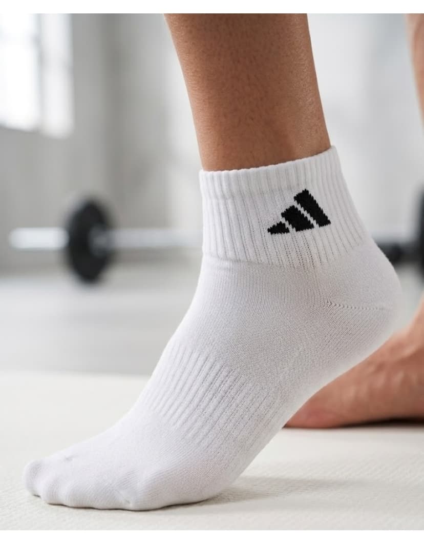جوراب مچی زنانه adidas پرزدار حمایت قوس پا EcoFit بسته 3 عددی جوراب مچی زنانه adidas پرزدار حمایت قوس پا EcoFit بسته 3 عددی