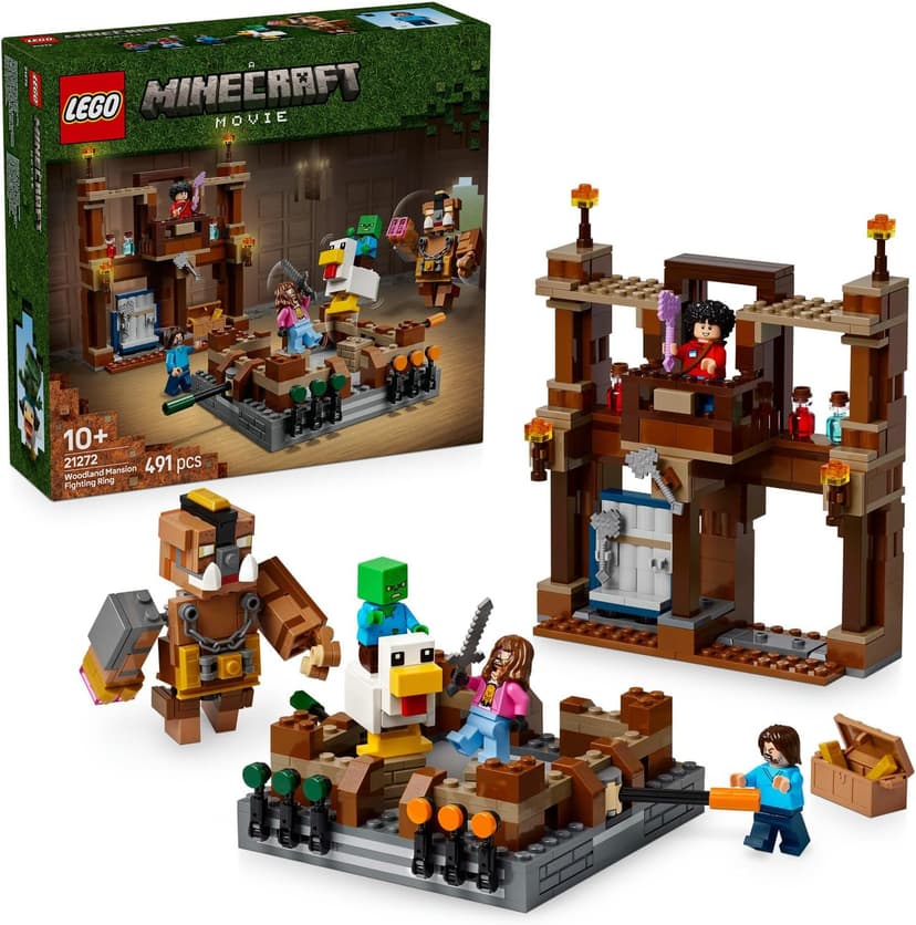لگو Minecraft ست مدل 21272 با نام Orman Malikanesi Dövüş Ringi لگو Minecraft ست مدل 21272 با نام Orman Malikanesi Dövüş Ringi