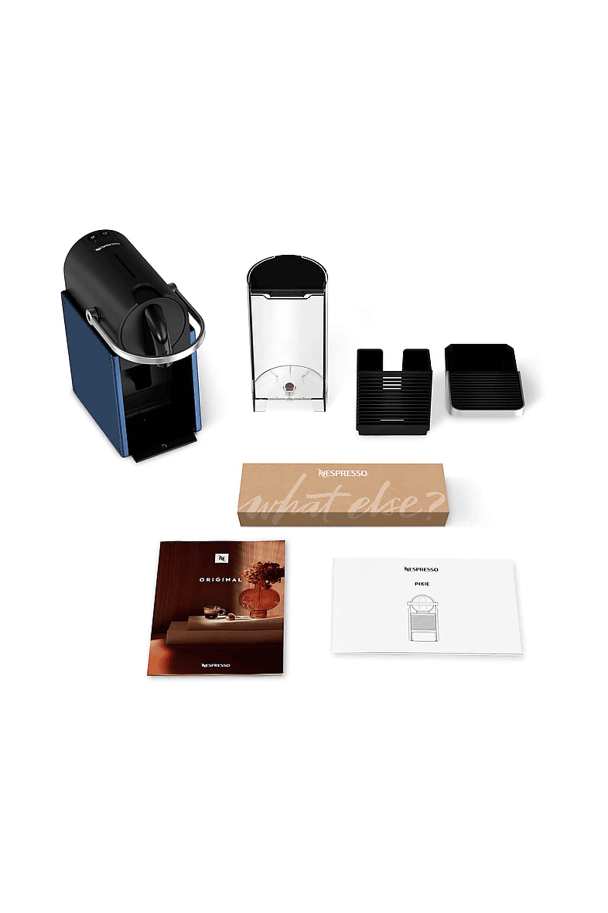 دستگاه قهوهساز کپسولی Nespresso آبی مدل D62 Pixie دستگاه قهوهساز کپسولی Nespresso آبی مدل D62 Pixie