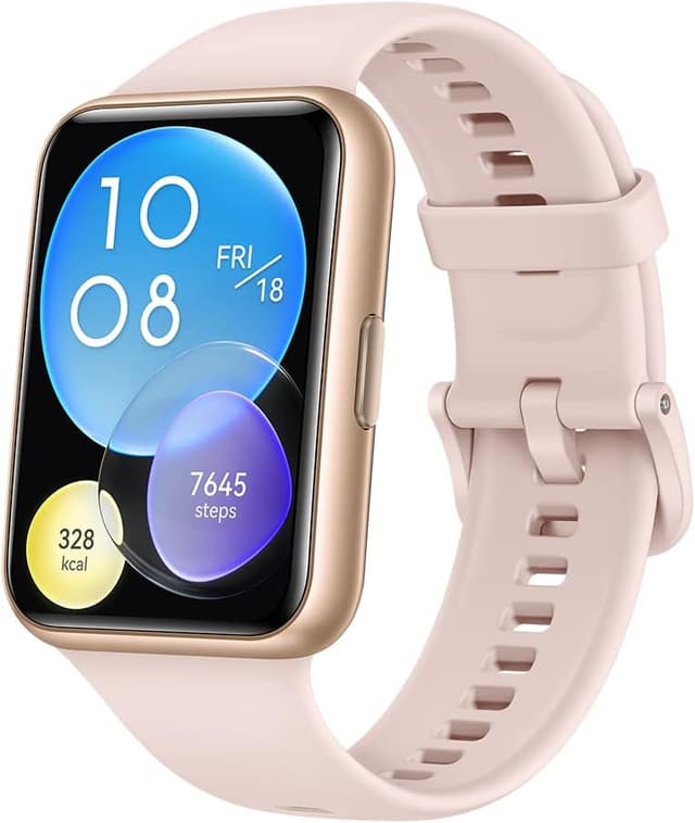 ساعت هوشمند HUAWEI Watch Fit 2، پایش قلب و اکسیژن خون، باتری 10روزه، صورتی ساکورا ساعت هوشمند HUAWEI Watch Fit 2، پایش قلب و اکسیژن خون، باتری 10روزه، صورتی ساکورا