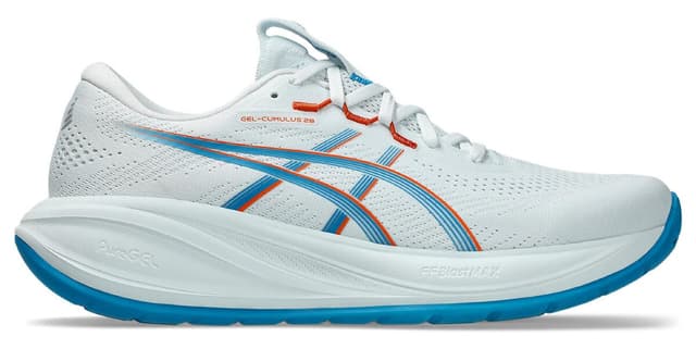 کفش دویدن مردانه Asics نعنایی یخی/آبی انرژی GEL-CUMULUS 28 مدل 1011C143-402 کفش دویدن مردانه Asics نعنایی یخی/آبی انرژی GEL-CUMULUS 28 مدل 1011C143-402