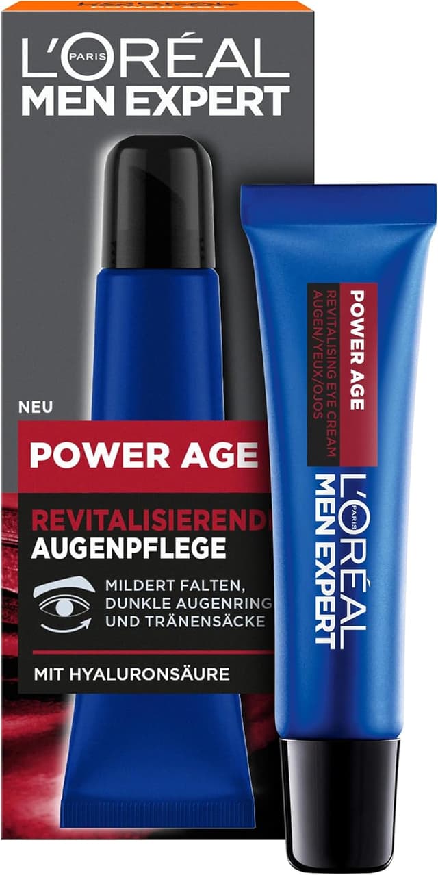 کرم دور چشم مردانه L'Oreal Men Expert ضد پیری Power Age 15ml کرم دور چشم مردانه L'Oreal Men Expert ضد پیری Power Age 15ml
