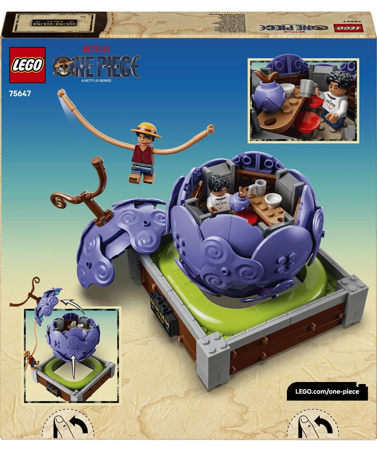 لگو ONE PIECE میوه لاستیکی مدل 75647 ۴۸۲ قطعه لگو ONE PIECE میوه لاستیکی مدل 75647 ۴۸۲ قطعه