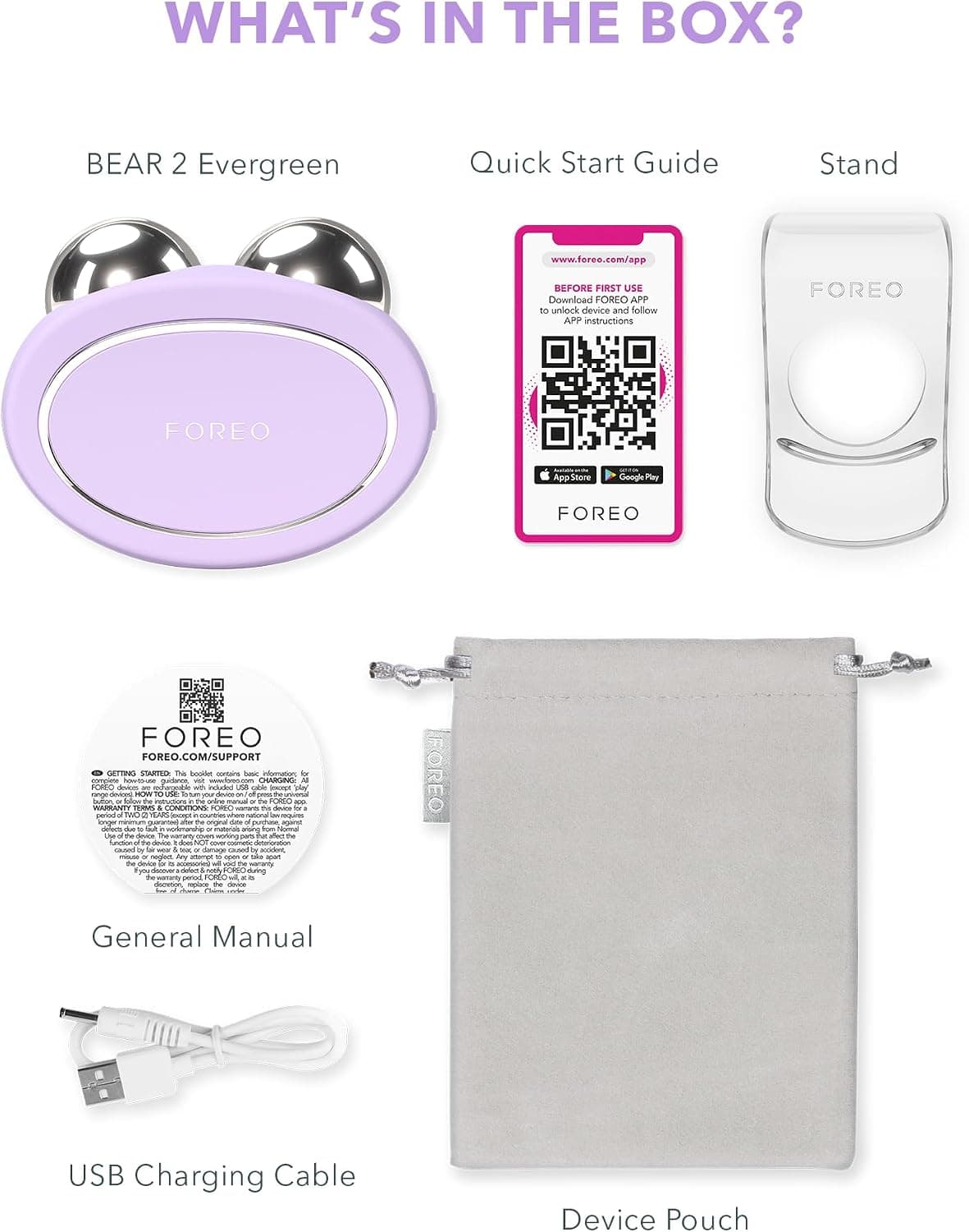 دستگاه میکروکارنت لیفتینگ تونینگ صورت FOREO مدل BEAR 2 اسطوخودوسی دستگاه میکروکارنت لیفتینگ تونینگ صورت FOREO مدل BEAR 2 اسطوخودوسی