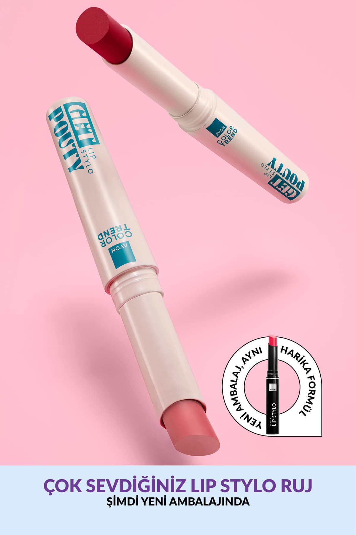 رژ لب استایلو Avon Ultra Beauty رنگ کاپوچینو رژ لب استایلو Avon Ultra Beauty رنگ کاپوچینو