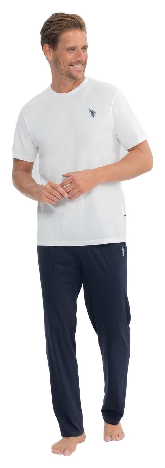 ست پیژامه مردانه U.S. Polo Assn. اکرو یقه گرد ست پیژامه مردانه U.S. Polo Assn. اکرو یقه گرد