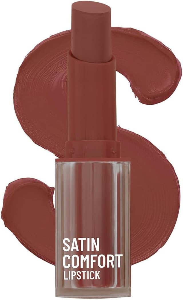 رژ لب SWISS BEAUTY با بافت ساتن مات شماره 4 قهوهای برشته 3gm رژ لب SWISS BEAUTY با بافت ساتن مات شماره 4 قهوهای برشته 3gm
