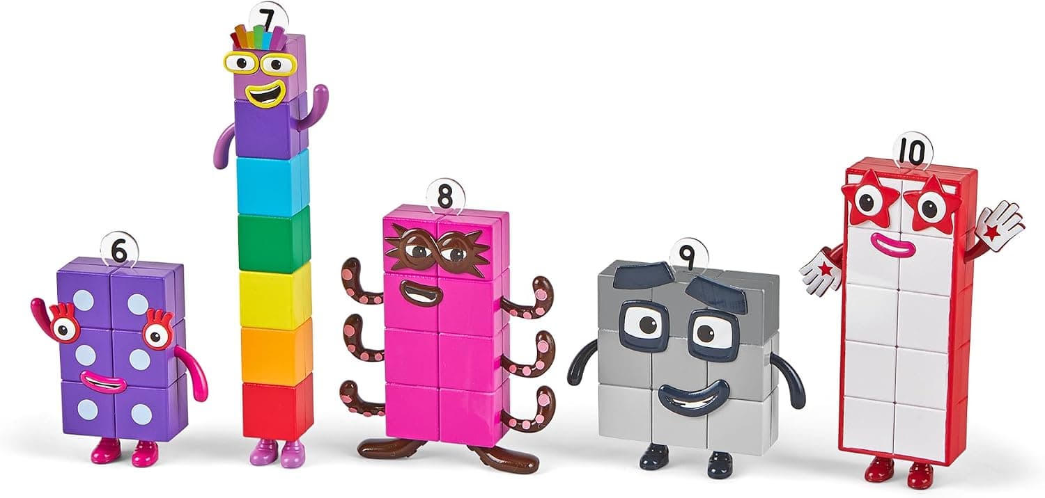 فیگور بازی کودکان ۳ سال به بالا Learning Resources مدل Numberblocks Friends Six to Ten فیگور بازی کودکان ۳ سال به بالا Learning Resources مدل Numberblocks Friends Six to Ten